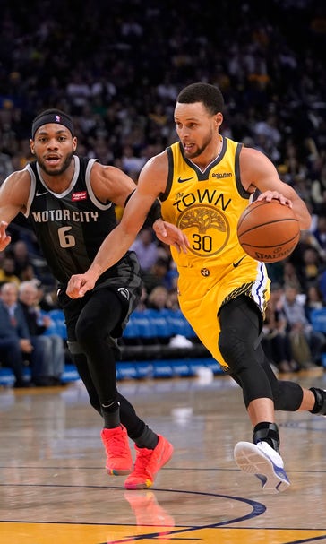Curry returns to score 26 and Warriors beat Pistons